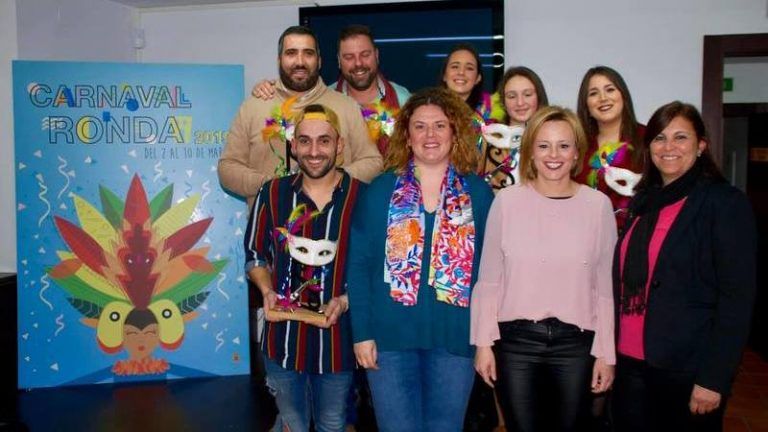 Ronda presenta el cartel de su Carnaval y nombra a Javier Jurado Dios Momo