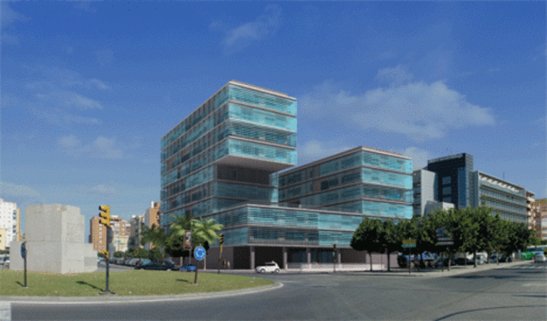 edificio de servicios múltiples municipales, malaga