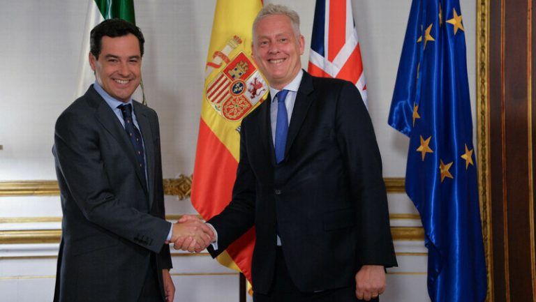 San Telmo recibe al embajadro de Reino Unido