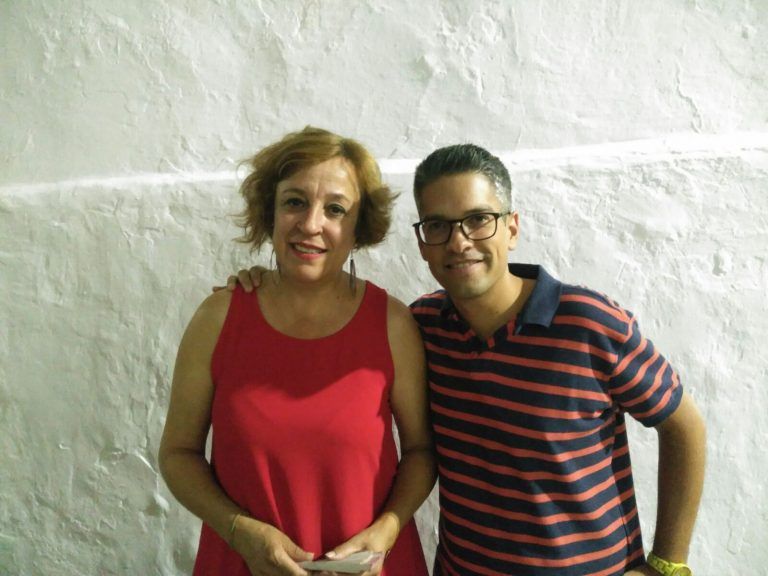 Encarnación Páez, alcaldesa de Villanueva de Tapia habla del Festival de Cante de Poetas