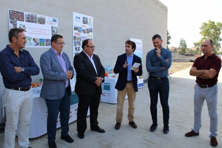 Comienza la fase de experimentación del proyecto Richwater en el que se aplica tecnología innovadora en el riego de cultivos con agua regenerada