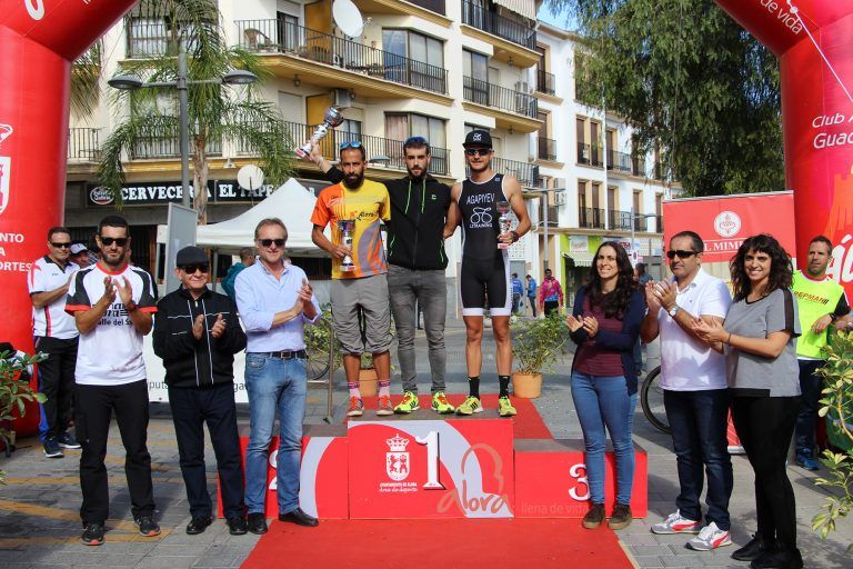 Más de 100 deportistas participaron en la II Duatlón «Ciudad de Álora»