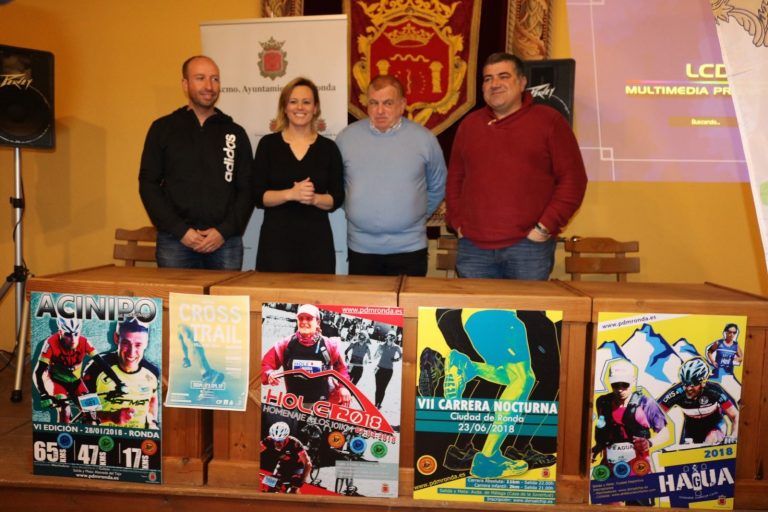 La Delegación de Deportes presenta la VI Edición de la Liga Rondeña de Ultrafondo 2018