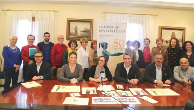 Arranca la agenda de actos institucionales para la celebración del 50 Aniversario de «La Niña de Benalmadena»