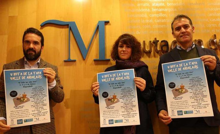 El Valle de Abdalajís celebra del 2 al 4 de febrero su V Ruta de la Tapa