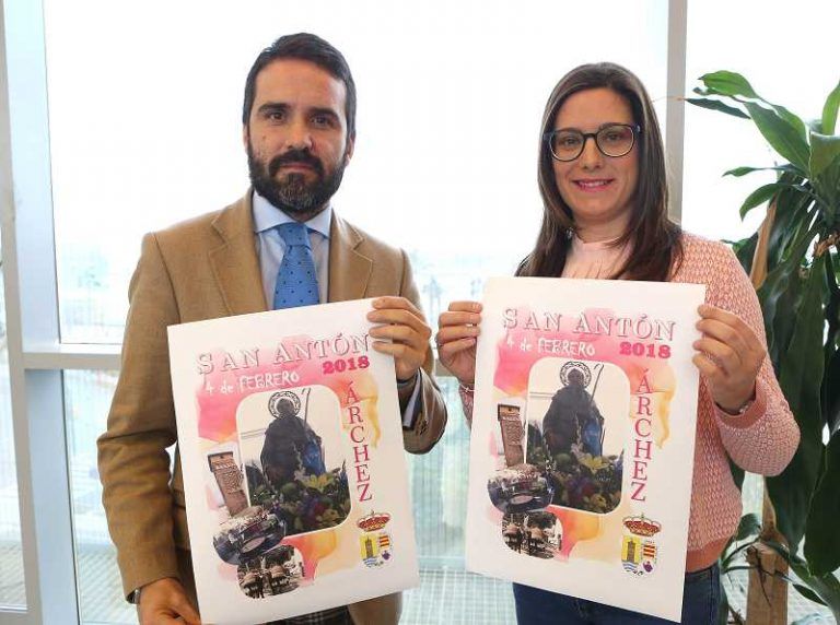 Árchez celebra su el próximo domingo, 4 de febrero, su romería en honor a San Antón
