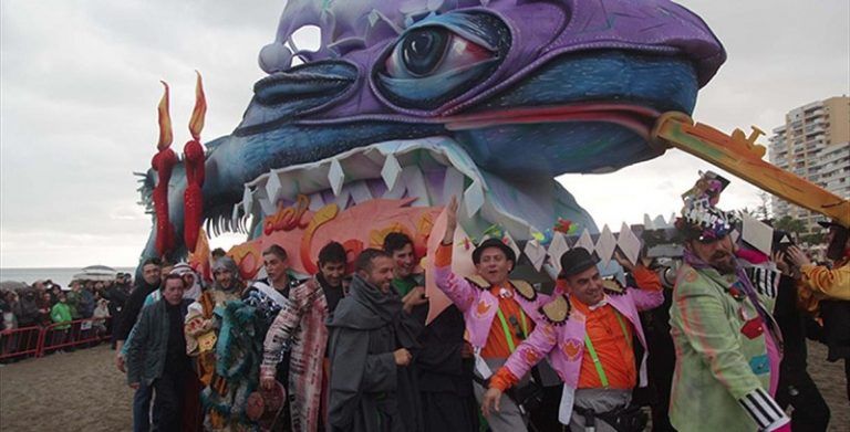 El entierro del Boquerón despide el Carnaval de Málaga