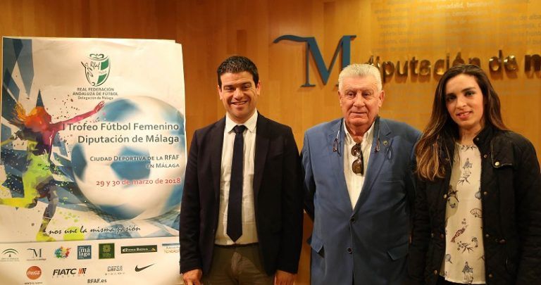 Cerca de 220 jugadoras participarán en el Primer Torneo de Fútbol Femenino ‘Diputación de Málaga’