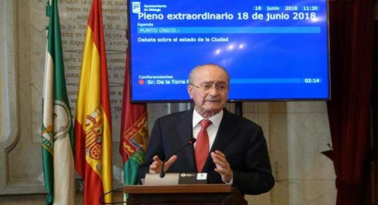 De la Torre anuncia que propondrá al pleno que Limasa pase a ser una empresa 100% municipal