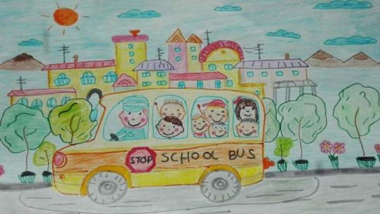 Más de 100 centros escolares participan en el concurso de dibujo ‘Diviértete en el bus’