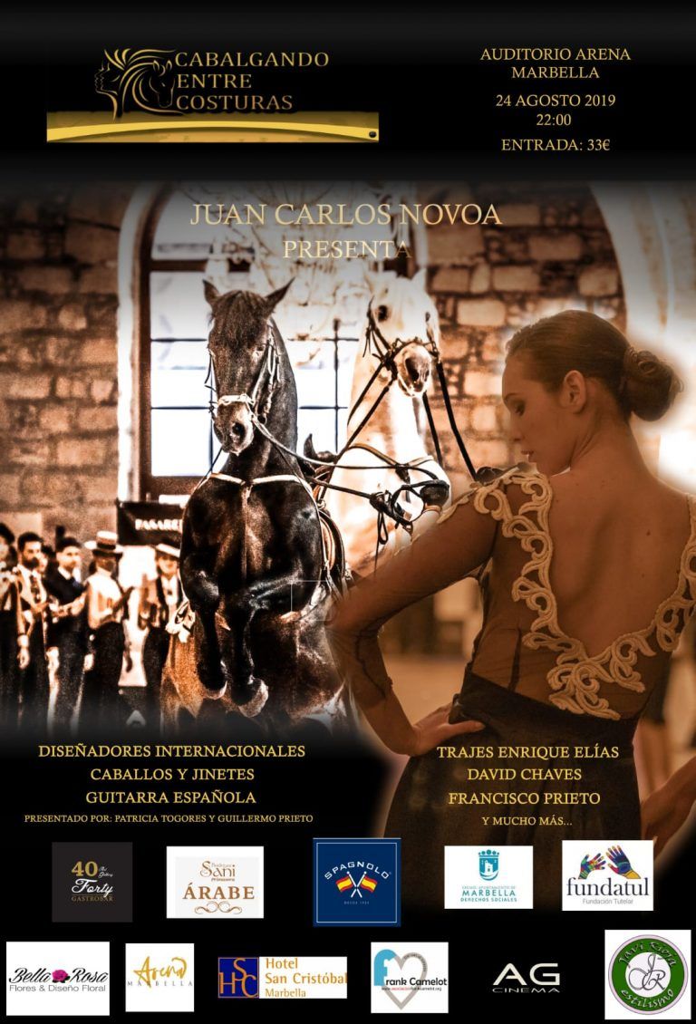 ‘Cabalgando entre costuras’ el próximo 24 de agosto en Marbella (Entrevista)