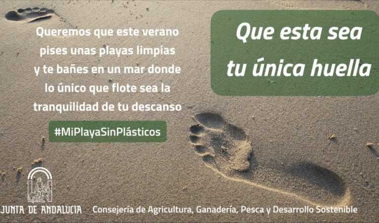 Campaña en redes sociales para concienciar sobre el daño ambiental de los plásticos en las playas
