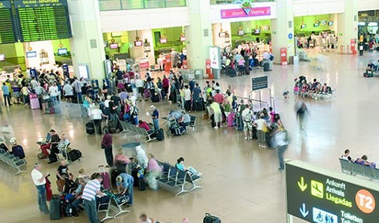 Mas viajeros en la Costa del Sol en los siete primeros meses