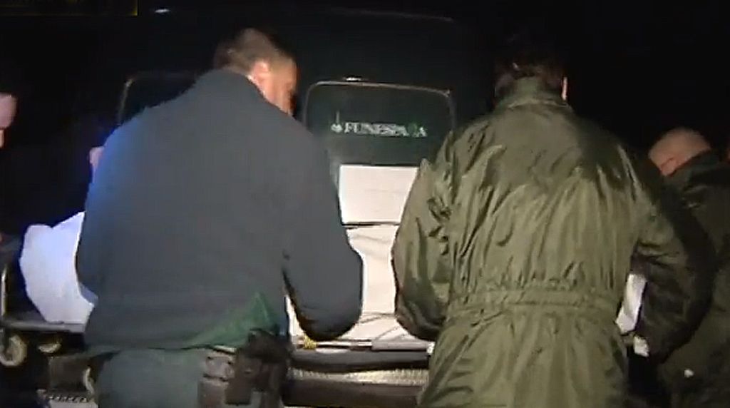 Imagen del cadáver de la niña de Arriate (Antena3)