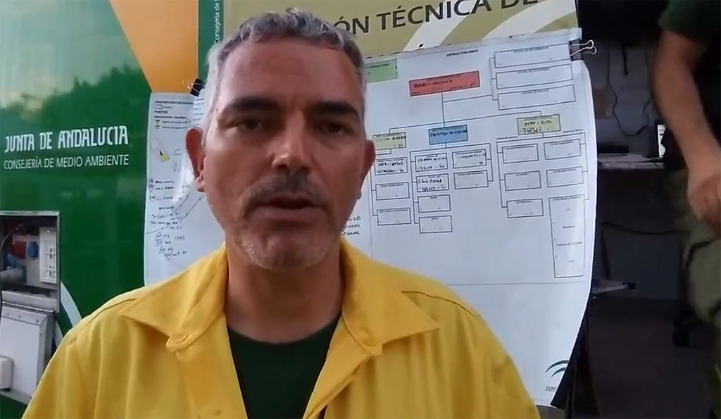 Adriano Vázquez, director de extinción.