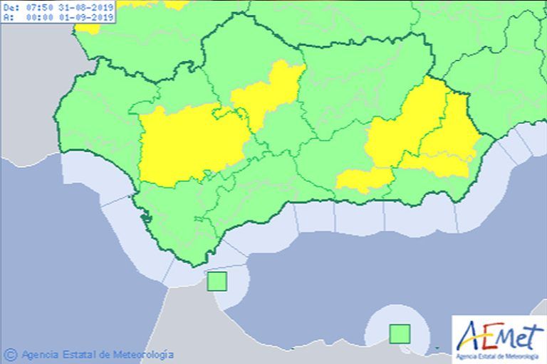 Agosto se despide con calor y tormentas