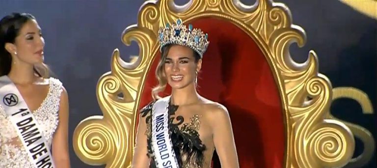 Mª del Mar Aguilera se hace con la corona de Miss World Spain (Melilla TV)