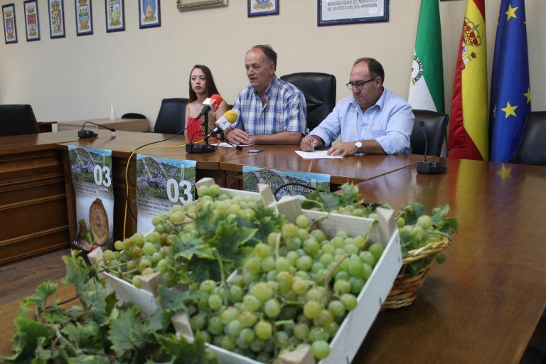 Iznate celebra el Día de la Uva Moscatel con más 2.000 kilos de esta fruta y 800 litros de vino