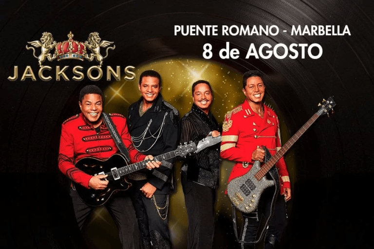 Concierto de los hermanos Jackson en Marbella