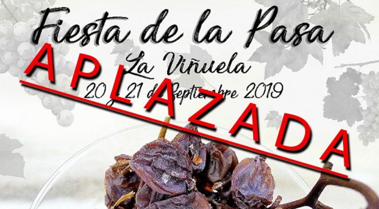 Aplazada la ‘Fiesta de la Pasa’ de La Viñuela