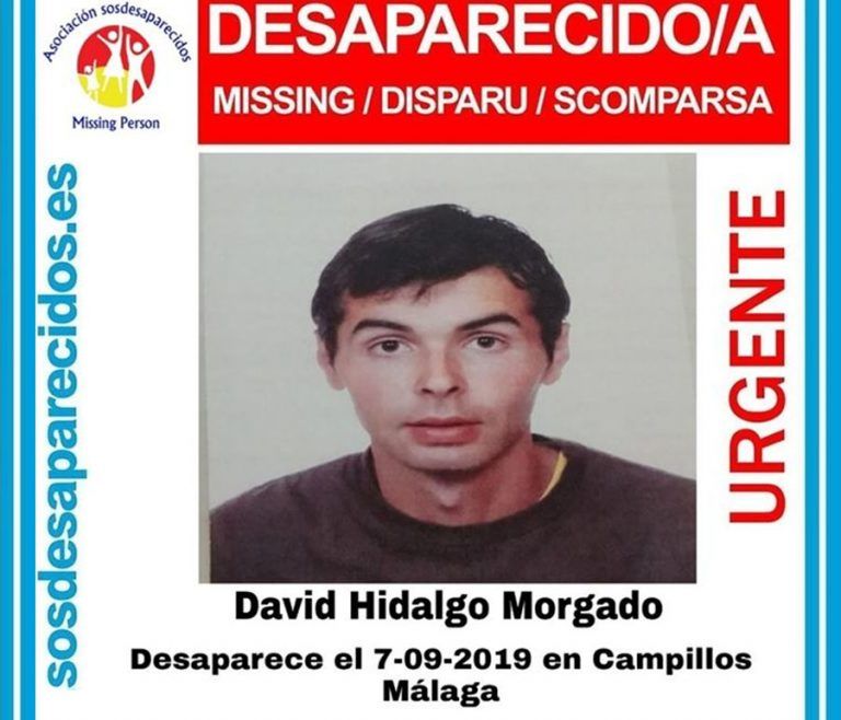 ‘Comunicado’ del Ayuntamiento de Campillos sobre la ‘desaparición’ de David Hidalgo Morgado