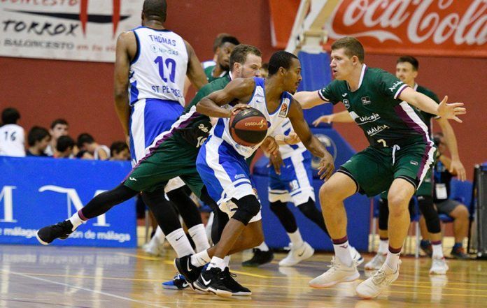Derrota del Unicaja en el IX Torneo Costa del Sol (Diputación de Málaga)