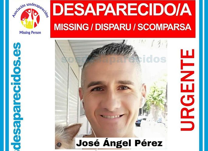Desaparecido José Ángel Pérez