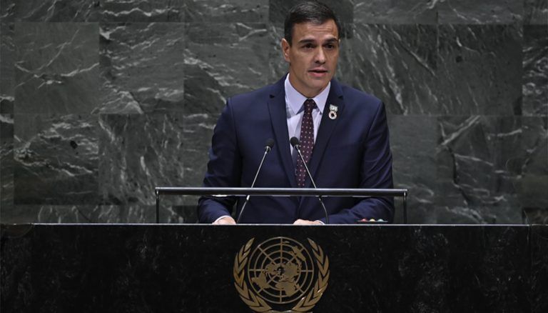 Pedro Sánchez anuncia ante Naciones Unidas la exhumación del dictador Francisco Franco