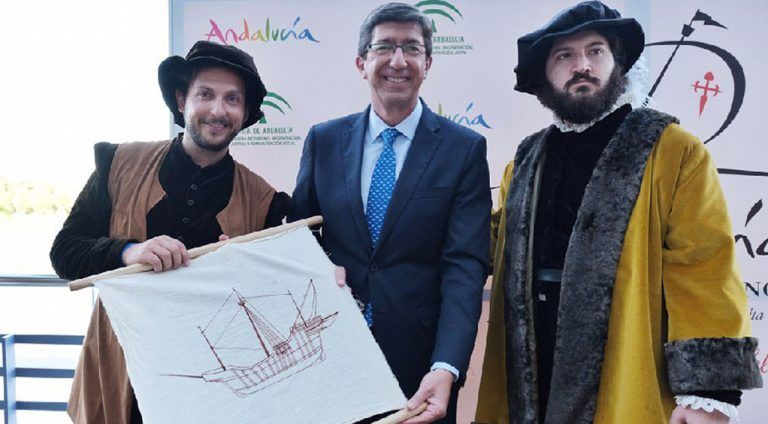 Se rememora la salida de la Nao Victoria hacia la Primera Vuelta al Mundo