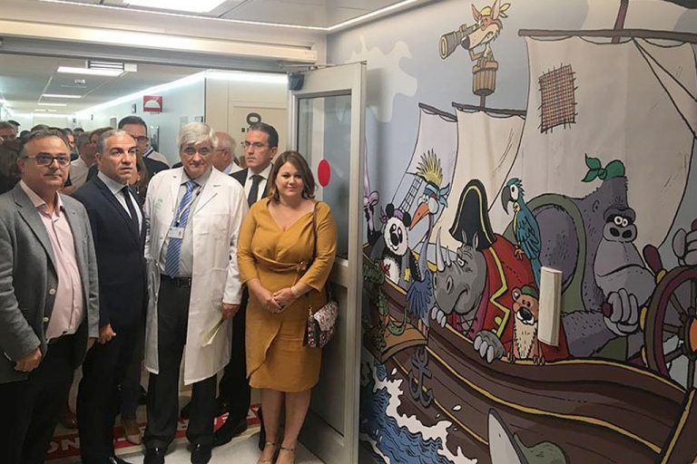 El Hospital Materno Infantil de Málaga inaugura la nueva planta de Oncohematología Pediátrica