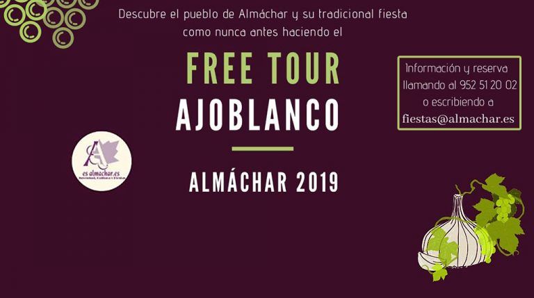 Free Tour en Almáchar en la 51ª Fiesta del ‘Ajoblanco’