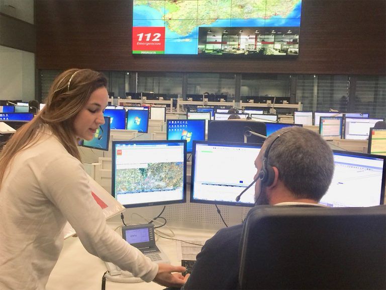 Emergencias 1-1-2 atiende, en la provincia de Málaga, casi 28.800 avisos en los meses de verano
