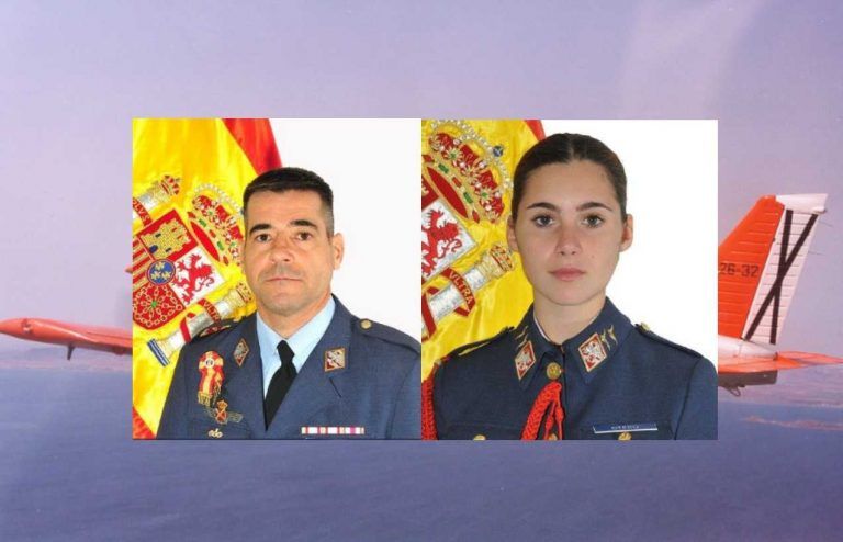 Mueren dos militares andaluces en un accidente aéreo cerca de San Javier