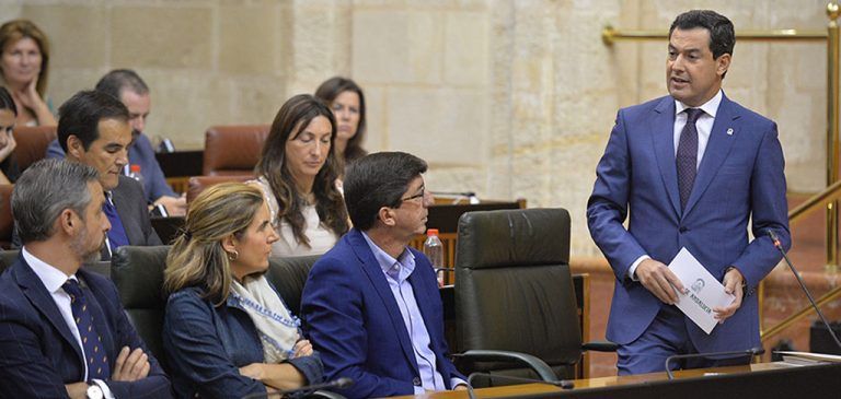 Moreno viajará en octubre a Bruselas para abordar los posibles efectos del Brexit en Andalucía