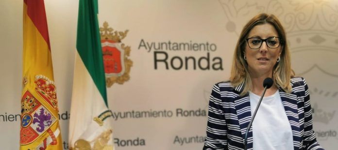 La delegada municipal de Economía y Patrimonio, Mª Carmen Martínez (Comunicación Ayto Ronda)