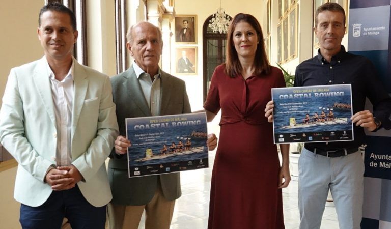 Presentado el I Open Ciudad de Málaga de remo de mar