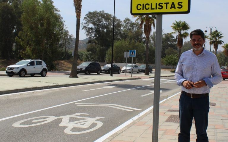 Las primeras ‘ciclocalles’ ya las tiene Mijas