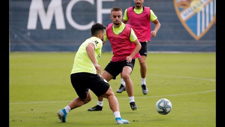 Ismael vuelve al trabajo con el Málaga CF