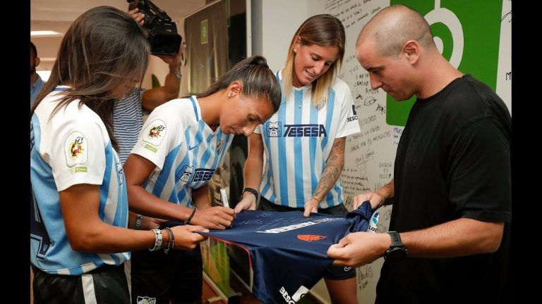 (Vídeo) Puesta de largo del Málaga CF-Femenino