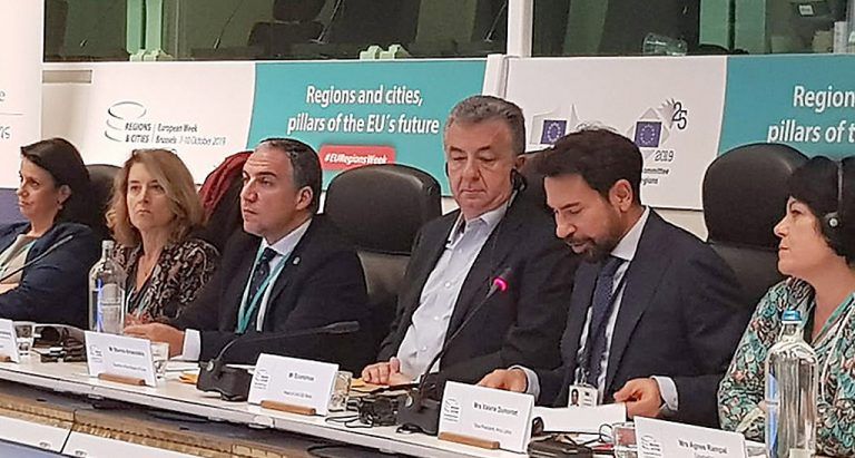 Bendodo destaca en Bruselas la apuesta por la ‘Economía Azul’ como vía de desarrollo