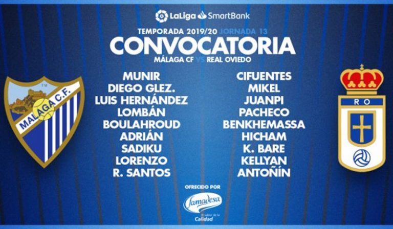 (Vídeo) Lista de 18 para recibir al Real Oviedo