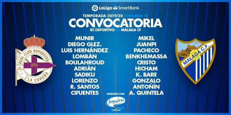 Adrián Quintela única novedad del Málaga CF antes de partir a La Coruña