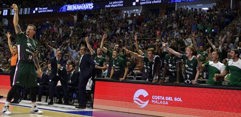 El Unicaja rompe el partido ante el Joventut en el último cuarto (Comunicación Unicaja)