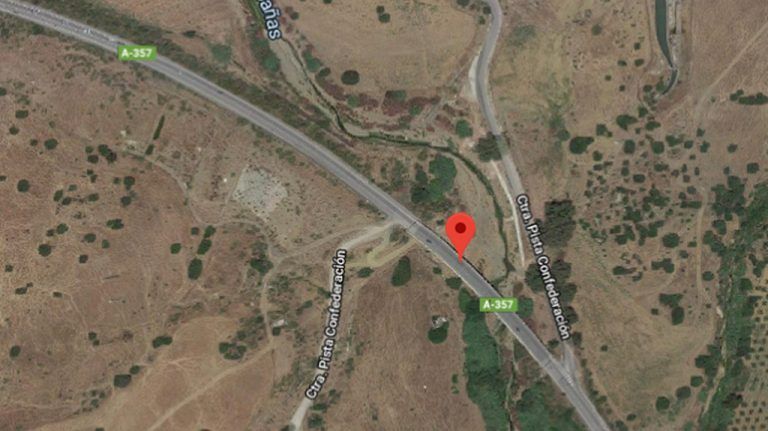 Tres fallecidos en un accidente de tráfico en la Autovía A-357 en Carratraca (Málaga)