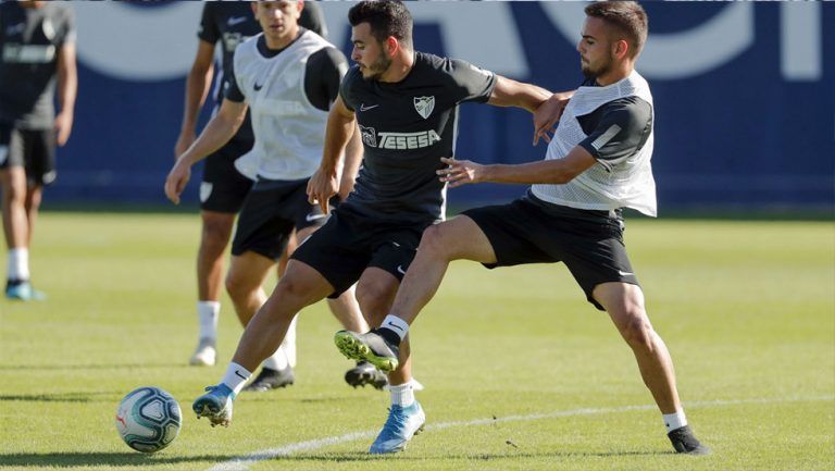 Keidi se reincorpora y Lorenzo entrena con el Málaga CF