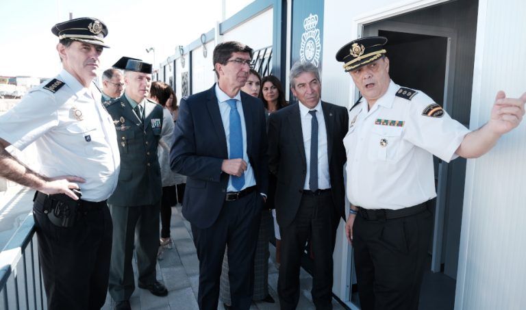 El Vicepresidente de la Junta Juan Marín visita Málaga
