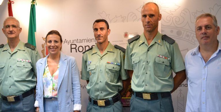 Ronda presenta la VIII edición de ‘HAGUA’, homenaje a la Guardia Civil
