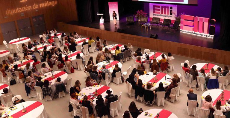 La III edición de EMI reúne en la Diputación de Málaga a 220 empresarias y emprendedoras de la provincia