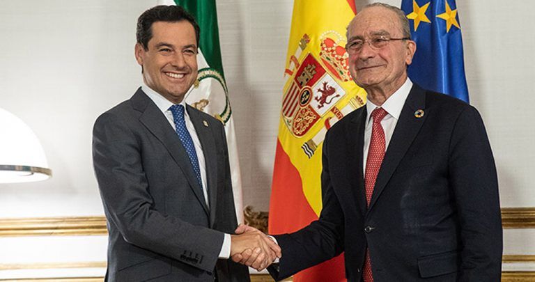(Vídeo) Moreno certifica que el tercer hospital de Málaga y el metro irán de la mano en los terrenos del ‘Civil’