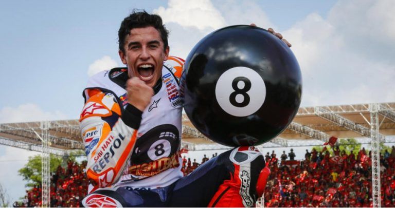 Marc Márquez se corona octocampeón por la ‘puerta grande’